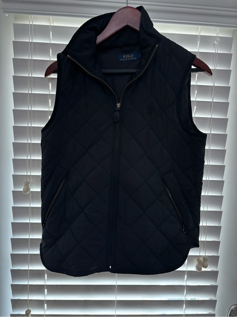 Polo by Ralph Lauren Quilted Black Women's Vest